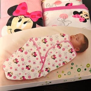 Swaddle Wrap. 2Pack. Disney baby. 3.2-6,3kg